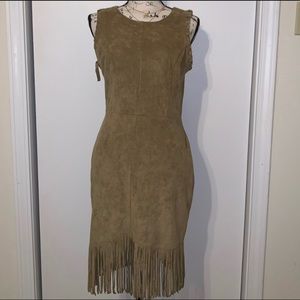 Dress Forum Suede Fringe Dress